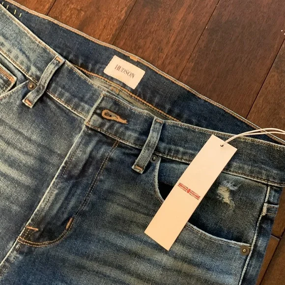 Hudson Jeans Men’s Ethan Biker Skinny Size 32 NWT! 🇬🇧 - Picture 3 of 11